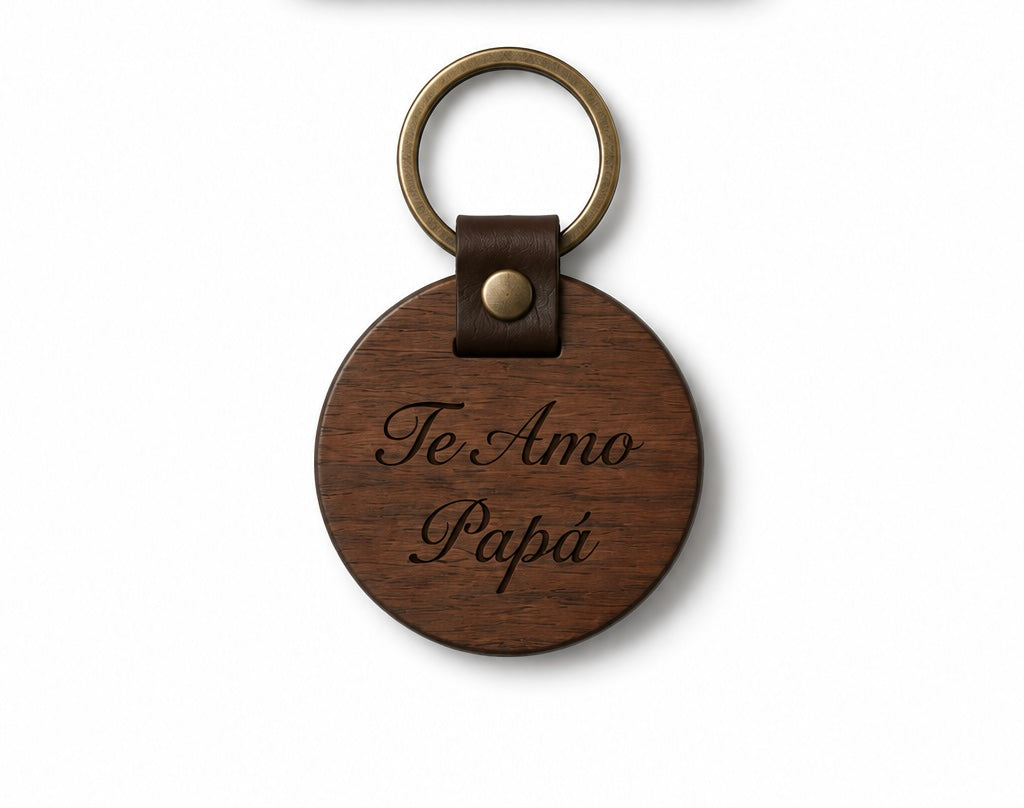 Llavero de madera