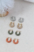 Mini hoops de zirconias