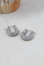 Mini hoops de zirconias