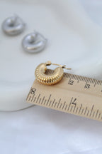 Mini Larissa chunky hoops