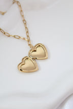 Relicario mini con Cadena de eslabones