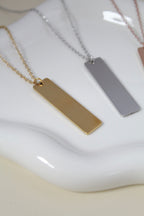 Collar Lara (grabado de texto)