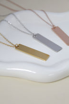 Collar Lara (grabado de texto)